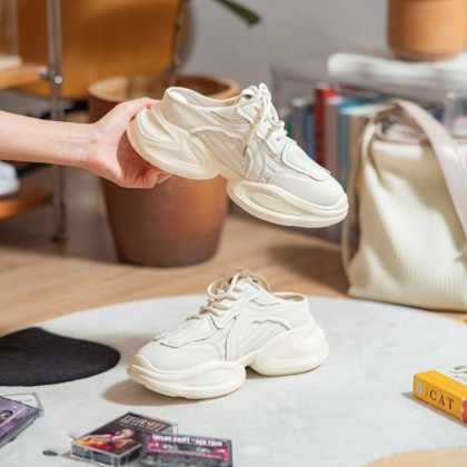 Stride Sneakers Slip On 布纹半拖老爹款 (Pre-Order)