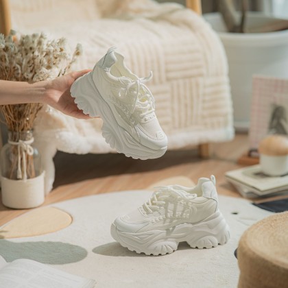 Enhanced Lovely Breathable Sneakers 爱心透气老爹款