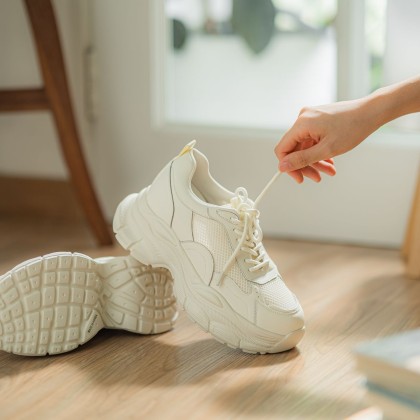 Corium Breathable Sneakers 真皮透气老爹款