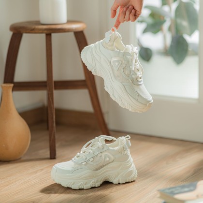 Enhanced Breathable Sneakers 透气网加高老爹款