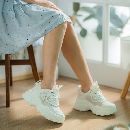 Enhanced Breathable Sneakers 透气网加高老爹款