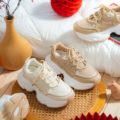 Athleisure Mesh Chunky Sneakers 卡杏老爹款