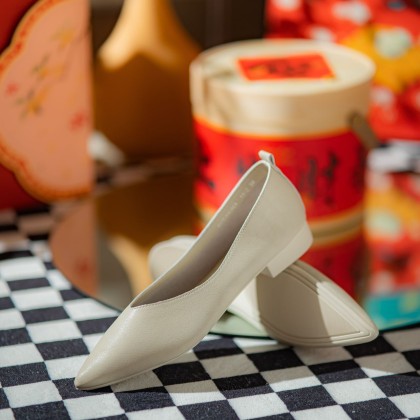Refined Monochrome Block Heels 单色上班款 