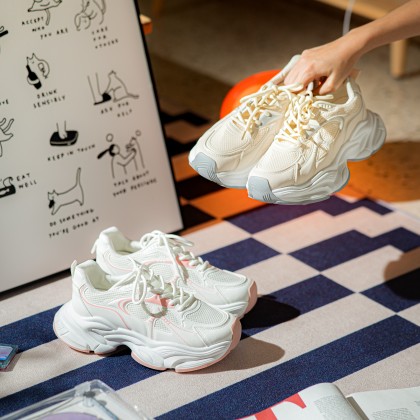 Lovely Sweet Chunky Sneakers 粉嫩老爹款