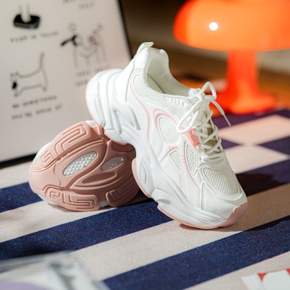 Lovely Sweet Chunky Sneakers 粉嫩老爹款