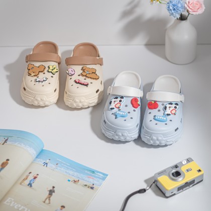 Charmie Cartoon Sandals 卡通洞洞款