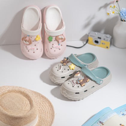 Charmie Cartoon Sandals 卡通洞洞款