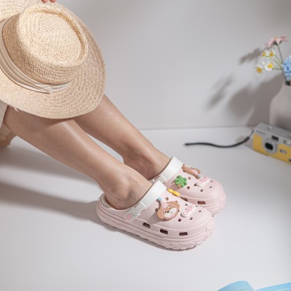 Charmie Cartoon Sandals 卡通洞洞款
