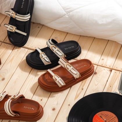 Double Buckle Sandals 双扣拖
