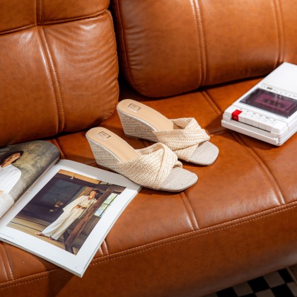 Wedge Espadrille Sandals 法式麻绳凉鞋款