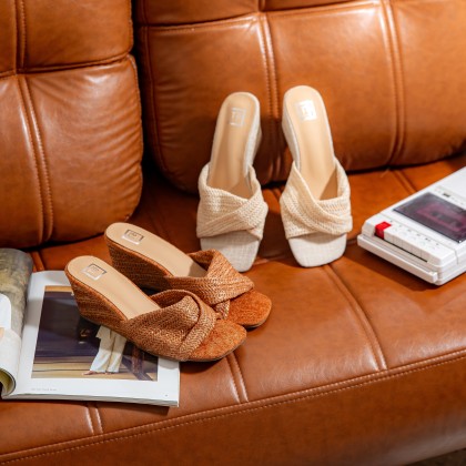Wedge Espadrille Sandals 法式麻绳凉鞋款 Wedge Espadrille Sandals 法式麻绳凉鞋款