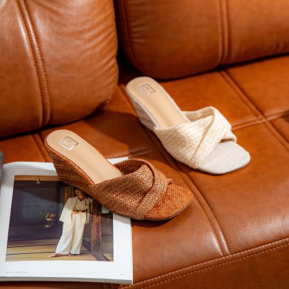 Wedge Espadrille Sandals 法式麻绳凉鞋款
