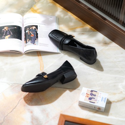 Milky Aesthetic Block Heels 奶呼呼上班款