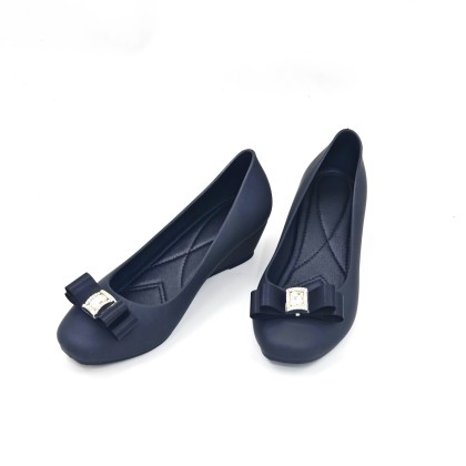 Rhinestone Bow Jelly Shoes 蝴蝶钻防水款