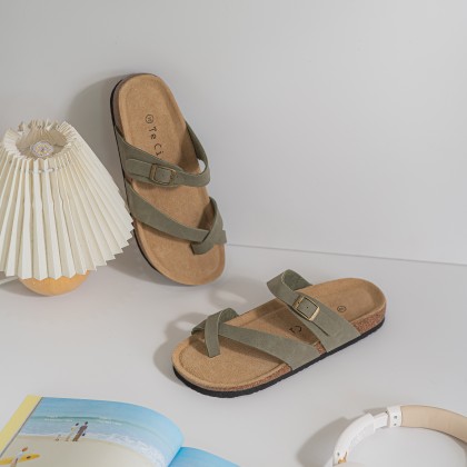 Mayari Cross Strap Sandals 交叉拖
