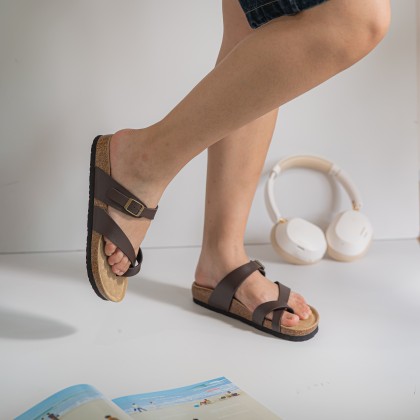 Mayari Cross Strap Sandals 交叉拖