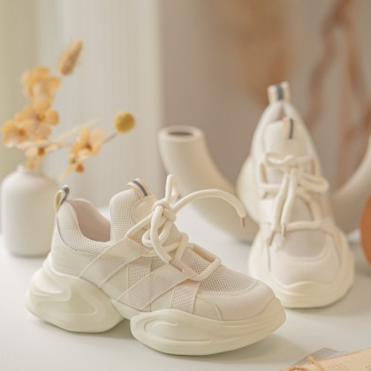 Ethereal Leather Chunky Sneakers 真皮老爹款 Ethereal Leather Chunky Sneakers 真皮老爹款