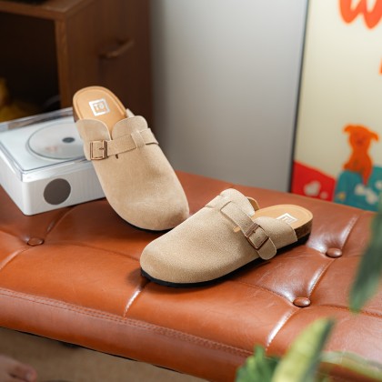 Suede Charm Sandals 磨砂拖