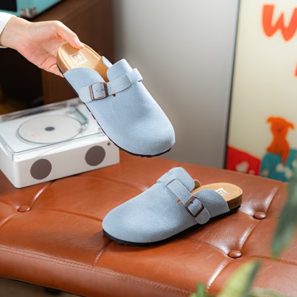 Suede Charm Sandals 磨砂拖