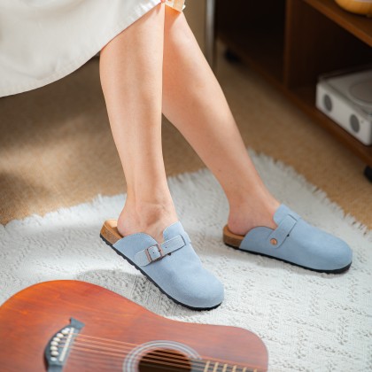 Suede Charm Sandals 磨砂拖