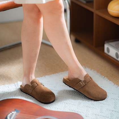 Suede Charm Sandals 磨砂拖