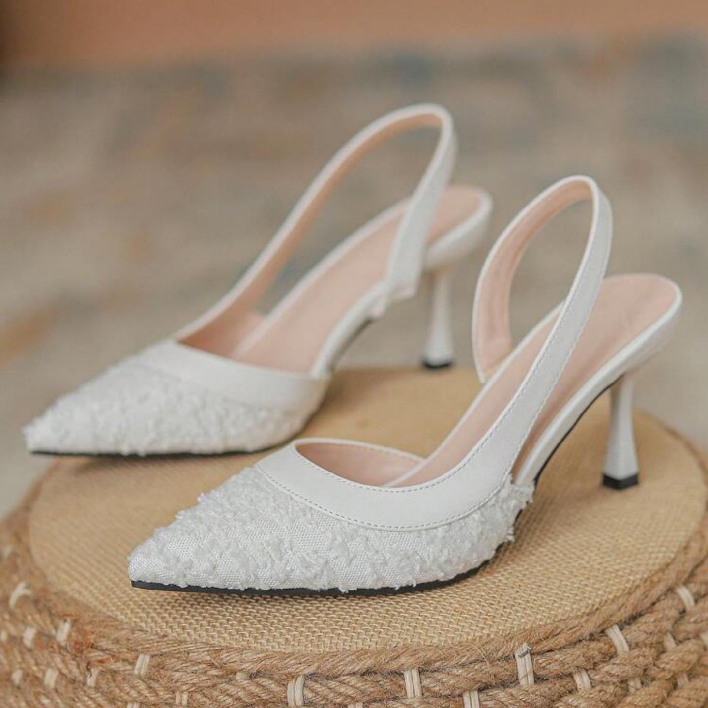 Super High Heel 15CM  Fur Heels